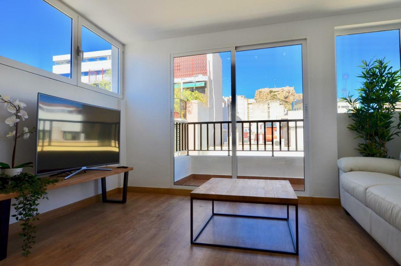 City Center Penthouse By Nras Alicante Eksteriør billede